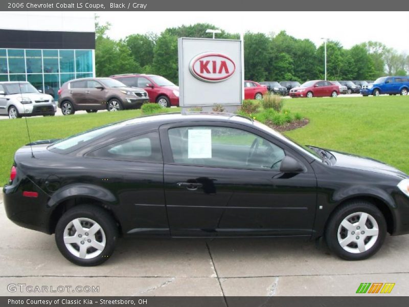 Black / Gray 2006 Chevrolet Cobalt LS Coupe