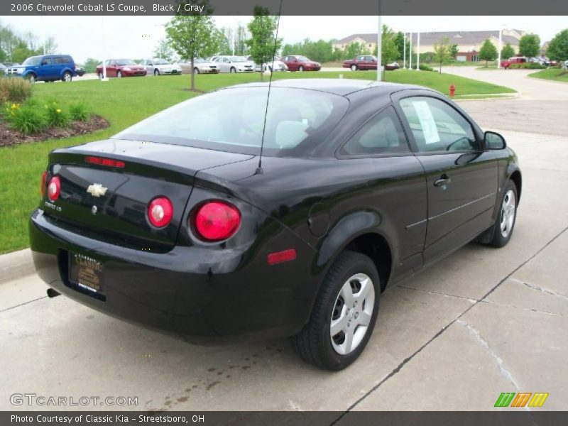 Black / Gray 2006 Chevrolet Cobalt LS Coupe