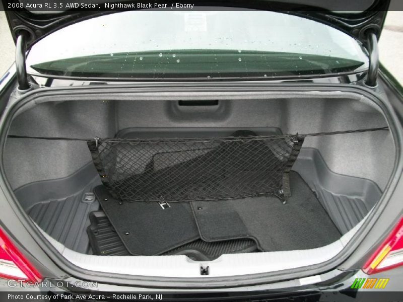 Nighthawk Black Pearl / Ebony 2008 Acura RL 3.5 AWD Sedan