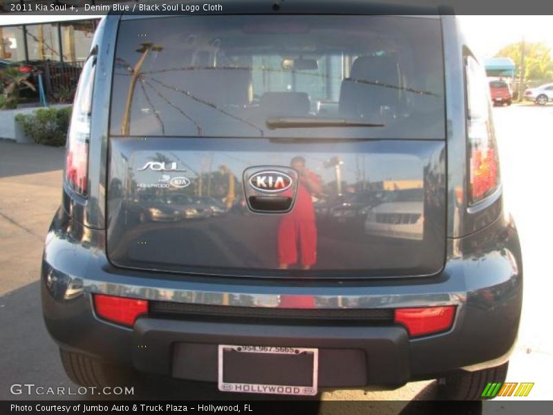 Denim Blue / Black Soul Logo Cloth 2011 Kia Soul +