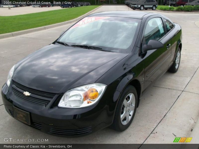 Black / Gray 2006 Chevrolet Cobalt LS Coupe
