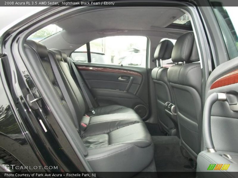 Nighthawk Black Pearl / Ebony 2008 Acura RL 3.5 AWD Sedan
