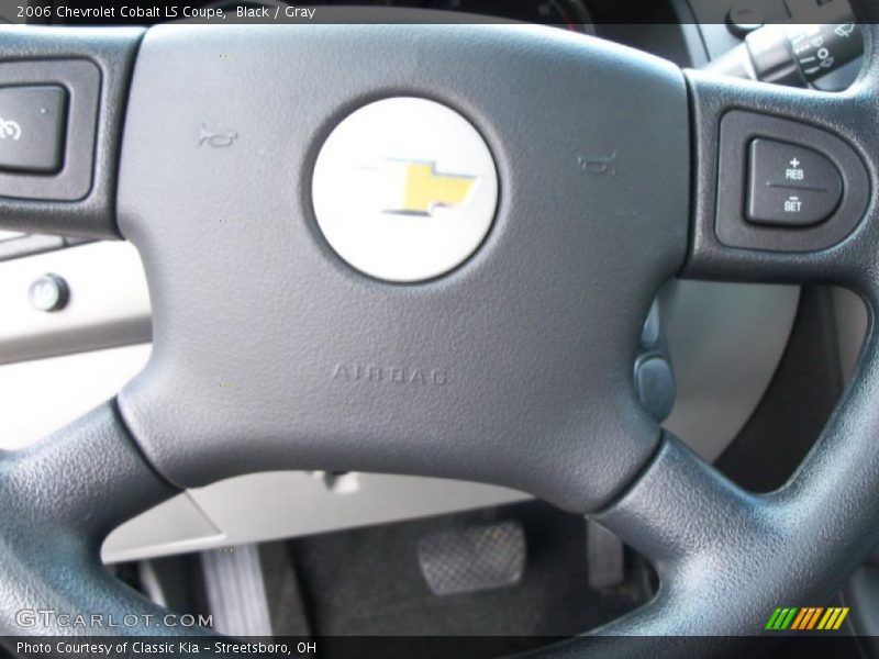 Black / Gray 2006 Chevrolet Cobalt LS Coupe
