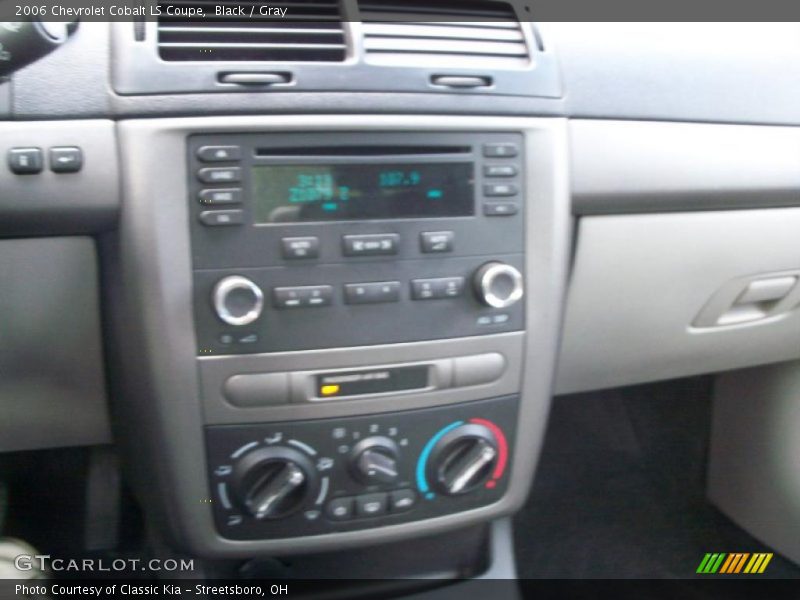 Black / Gray 2006 Chevrolet Cobalt LS Coupe