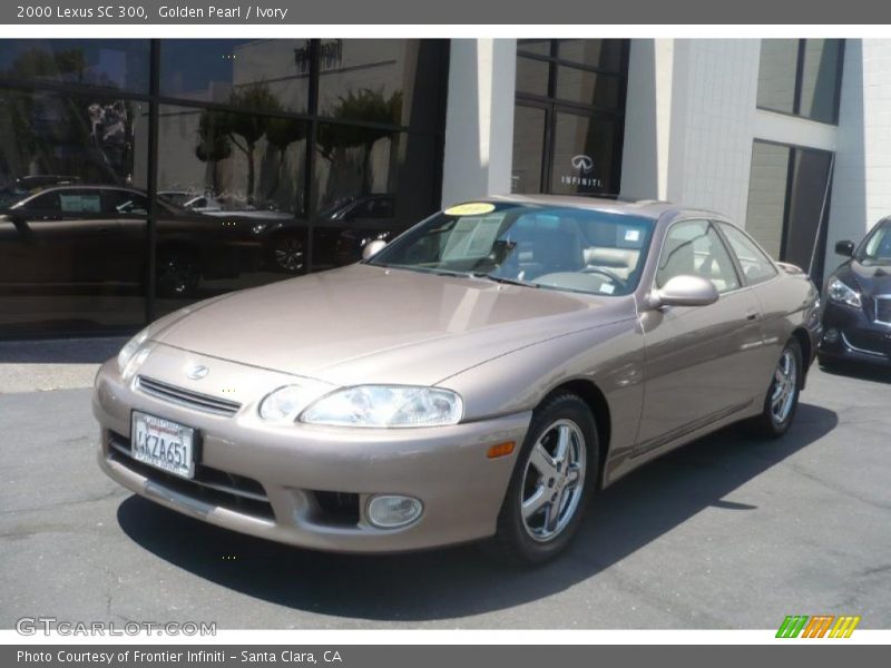 Golden Pearl / Ivory 2000 Lexus SC 300