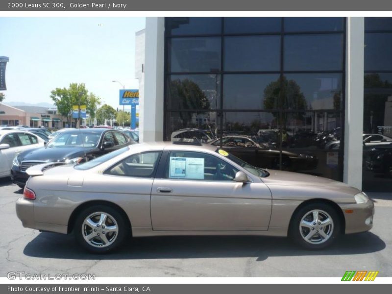 Golden Pearl / Ivory 2000 Lexus SC 300