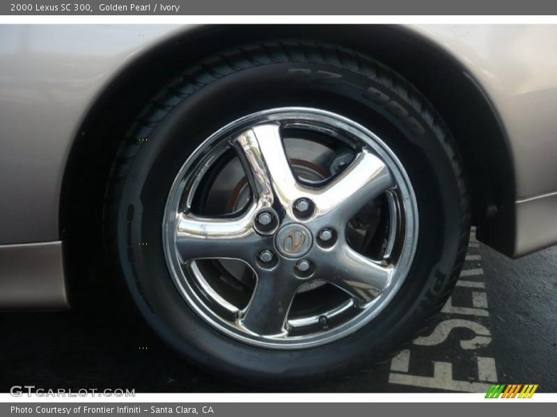 Golden Pearl / Ivory 2000 Lexus SC 300