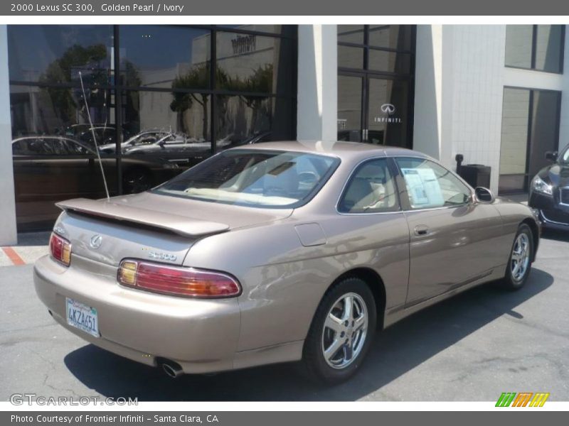 Golden Pearl / Ivory 2000 Lexus SC 300