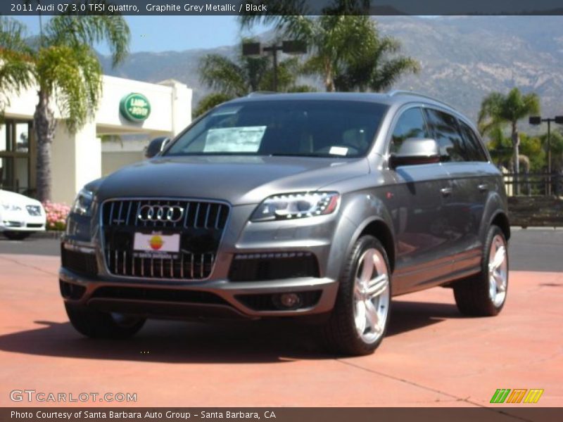 Graphite Grey Metallic / Black 2011 Audi Q7 3.0 TFSI quattro
