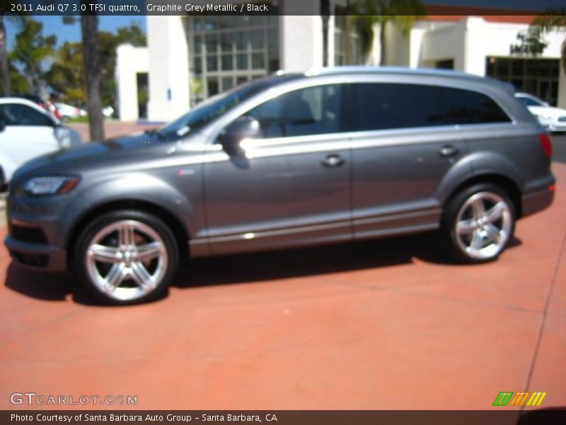 Graphite Grey Metallic / Black 2011 Audi Q7 3.0 TFSI quattro