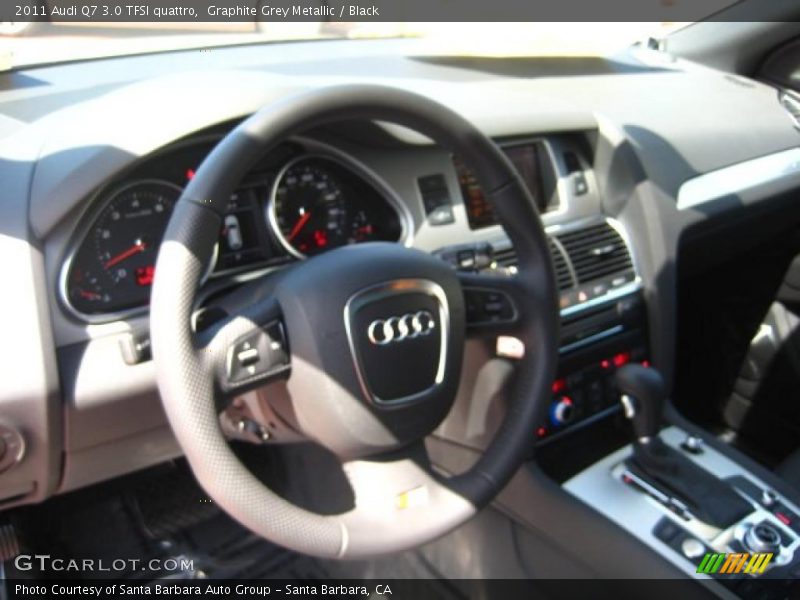 Graphite Grey Metallic / Black 2011 Audi Q7 3.0 TFSI quattro