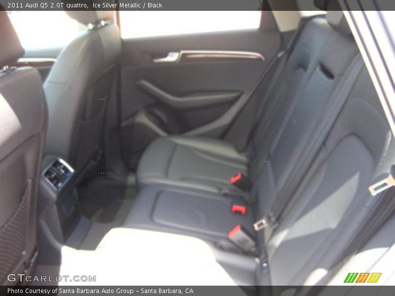 Ice Silver Metallic / Black 2011 Audi Q5 2.0T quattro