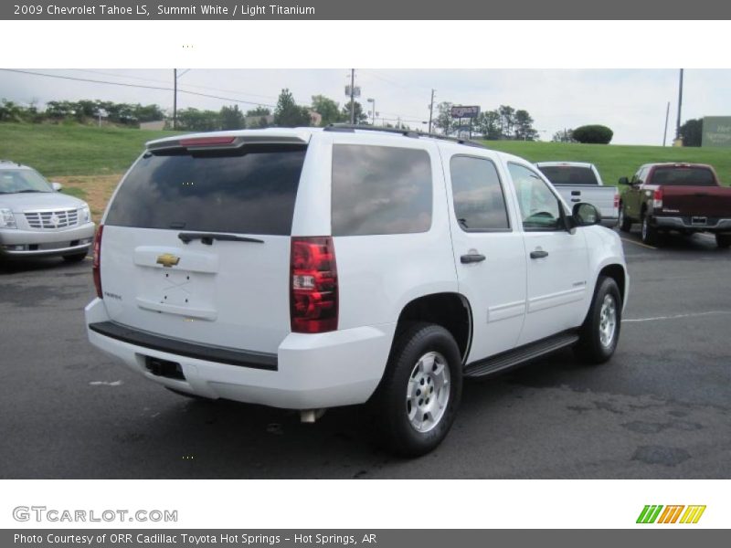 Summit White / Light Titanium 2009 Chevrolet Tahoe LS