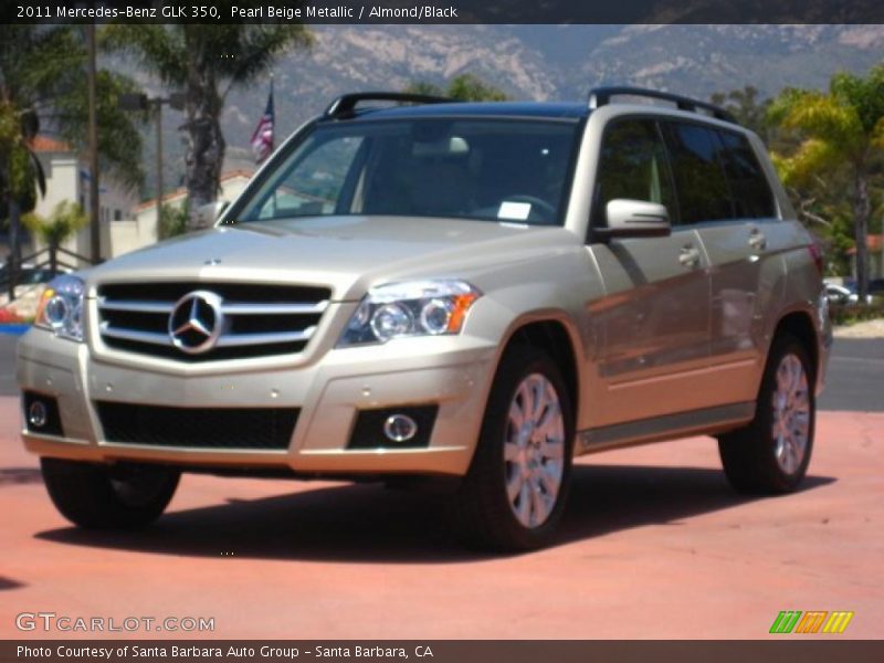 Pearl Beige Metallic / Almond/Black 2011 Mercedes-Benz GLK 350