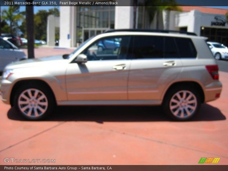 Pearl Beige Metallic / Almond/Black 2011 Mercedes-Benz GLK 350