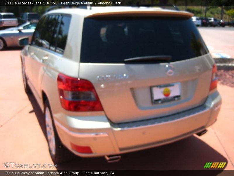 Pearl Beige Metallic / Almond/Black 2011 Mercedes-Benz GLK 350