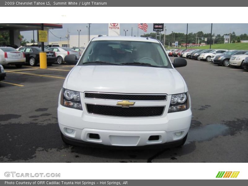 Summit White / Light Titanium 2009 Chevrolet Tahoe LS