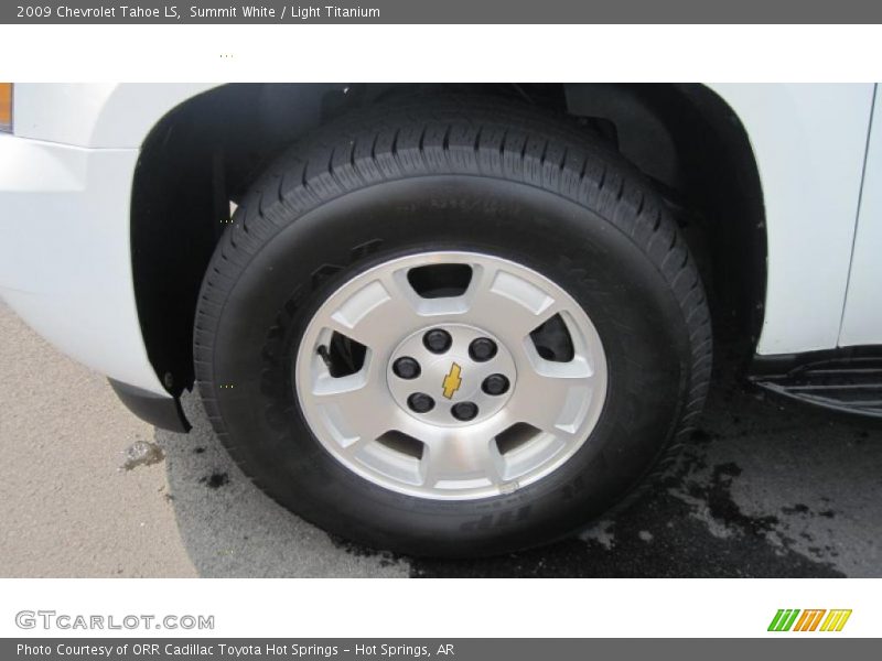 Summit White / Light Titanium 2009 Chevrolet Tahoe LS