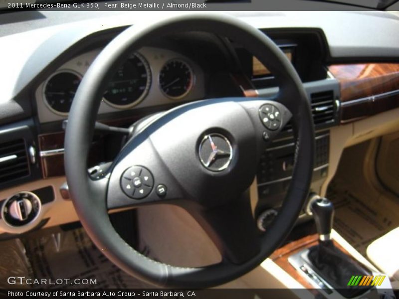 Pearl Beige Metallic / Almond/Black 2011 Mercedes-Benz GLK 350