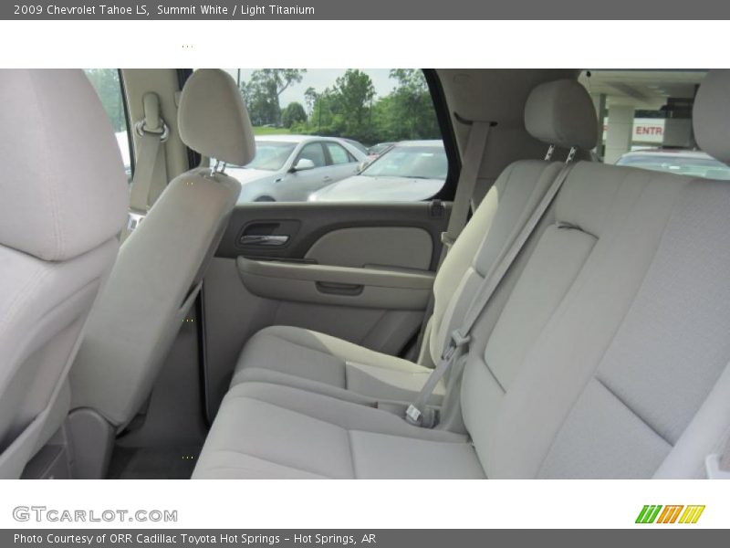 Summit White / Light Titanium 2009 Chevrolet Tahoe LS
