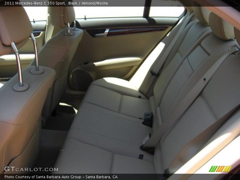 Black / Almond/Mocha 2011 Mercedes-Benz C 350 Sport