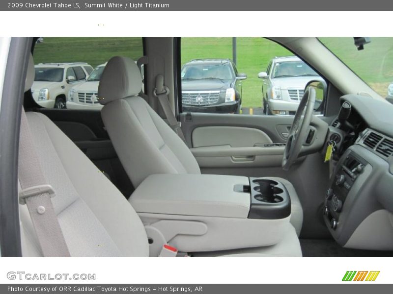 Summit White / Light Titanium 2009 Chevrolet Tahoe LS