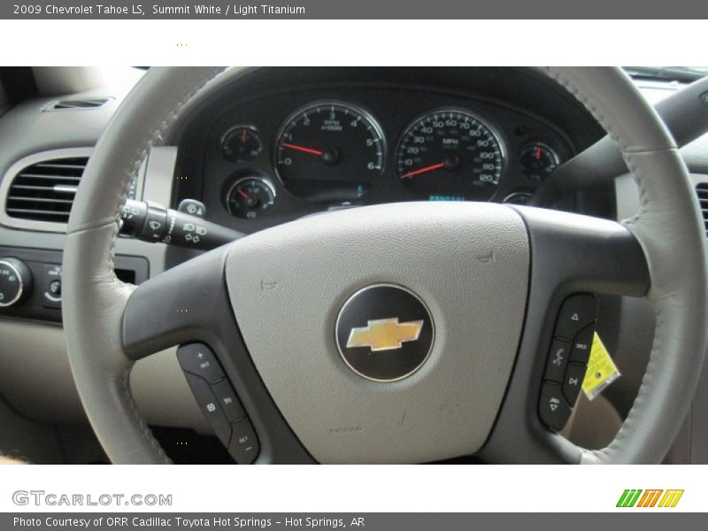 Summit White / Light Titanium 2009 Chevrolet Tahoe LS