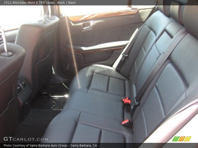 Black / Black 2011 Mercedes-Benz E 350 Sedan