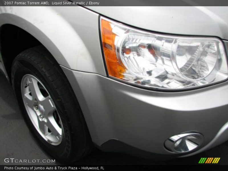 Liquid Silver Metallic / Ebony 2007 Pontiac Torrent AWD