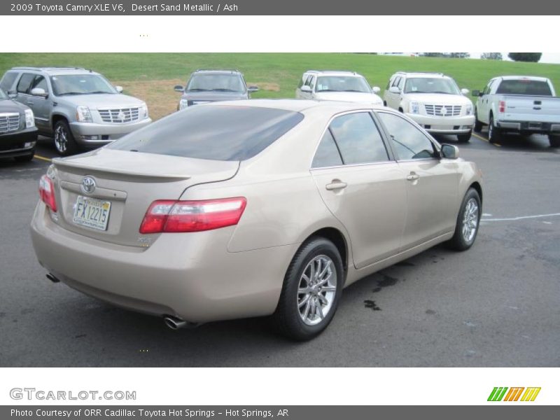 Desert Sand Metallic / Ash 2009 Toyota Camry XLE V6