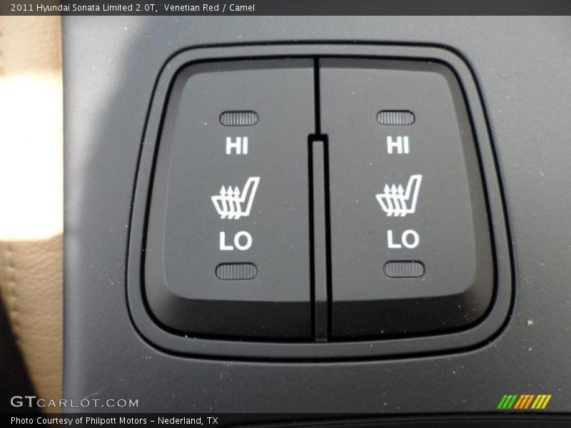 Controls of 2011 Sonata Limited 2.0T