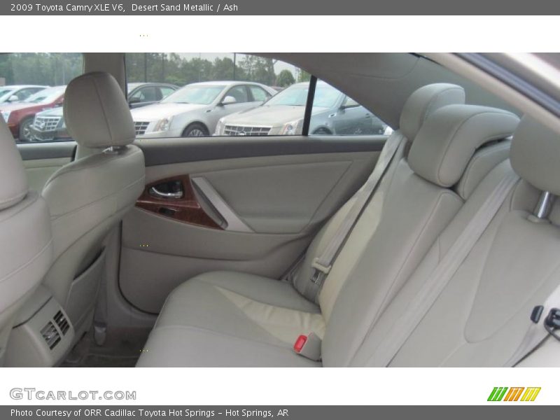 Desert Sand Metallic / Ash 2009 Toyota Camry XLE V6