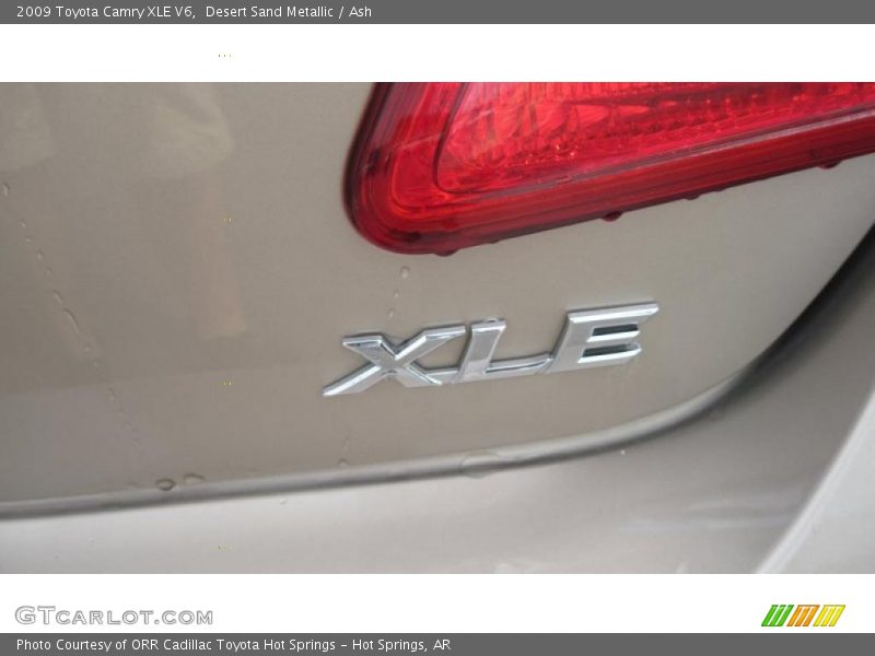 Desert Sand Metallic / Ash 2009 Toyota Camry XLE V6