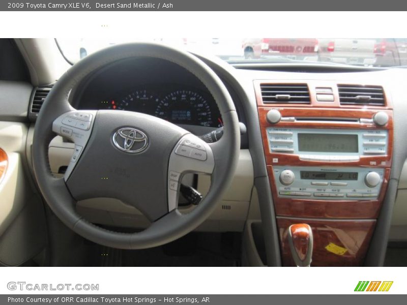 Desert Sand Metallic / Ash 2009 Toyota Camry XLE V6
