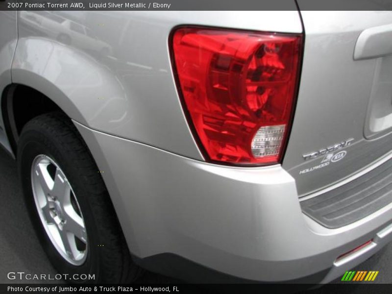 Liquid Silver Metallic / Ebony 2007 Pontiac Torrent AWD