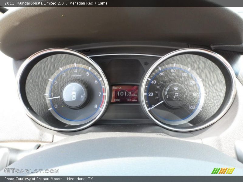  2011 Sonata Limited 2.0T Limited 2.0T Gauges