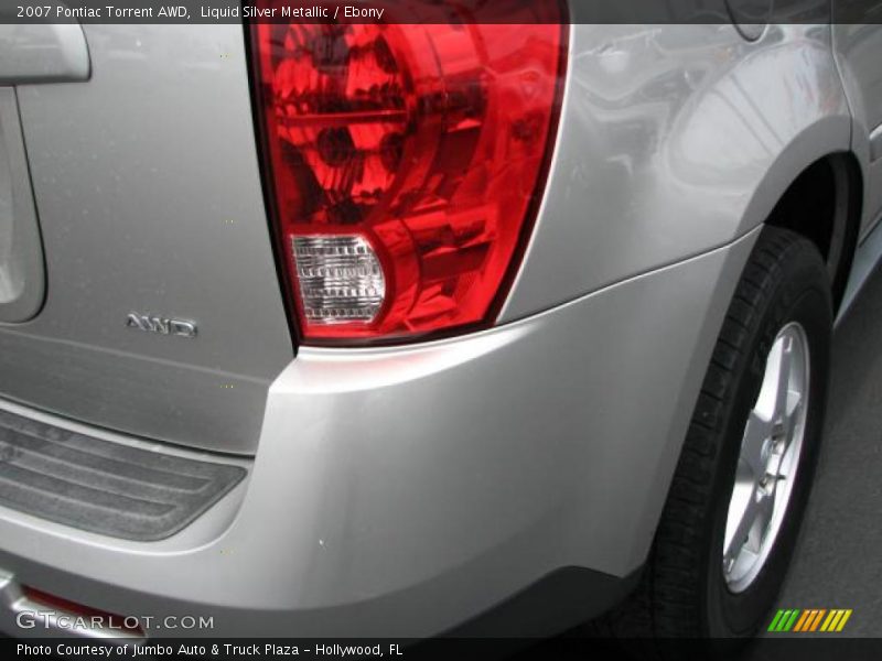 Liquid Silver Metallic / Ebony 2007 Pontiac Torrent AWD