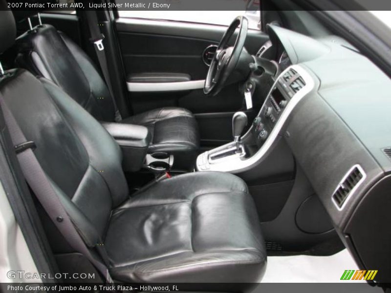 Liquid Silver Metallic / Ebony 2007 Pontiac Torrent AWD