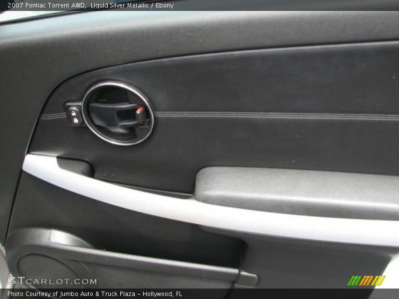 Liquid Silver Metallic / Ebony 2007 Pontiac Torrent AWD