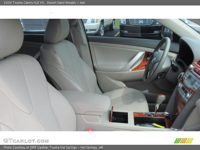 Desert Sand Metallic / Ash 2009 Toyota Camry XLE V6