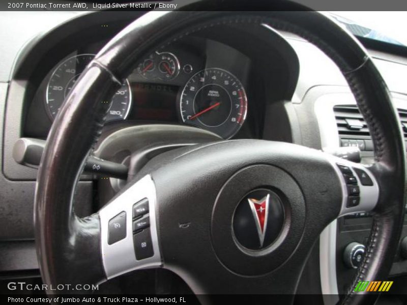 Liquid Silver Metallic / Ebony 2007 Pontiac Torrent AWD