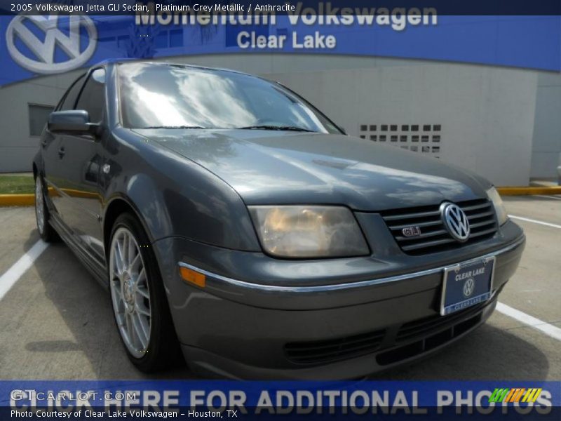 Platinum Grey Metallic / Anthracite 2005 Volkswagen Jetta GLI Sedan