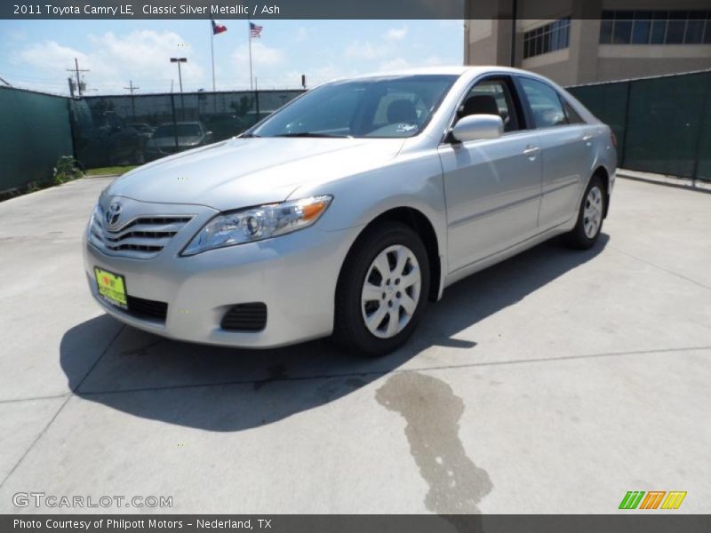 Classic Silver Metallic / Ash 2011 Toyota Camry LE