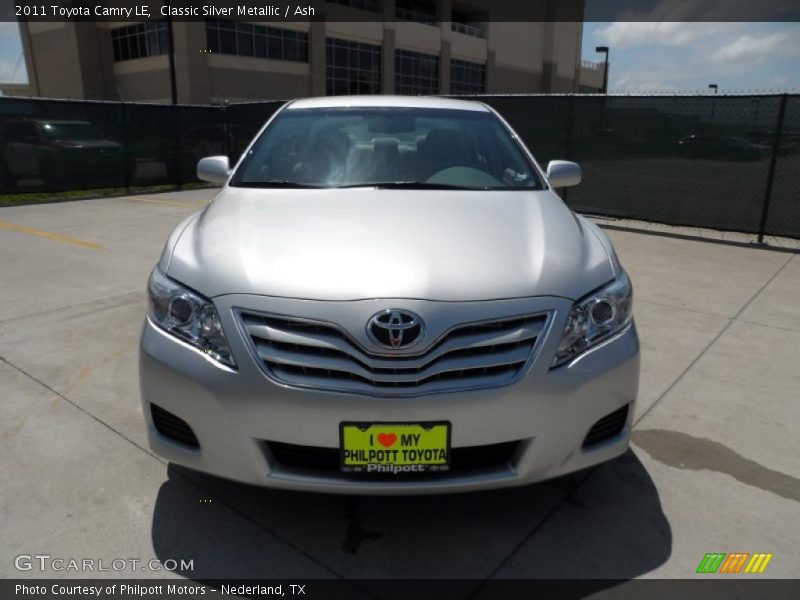Classic Silver Metallic / Ash 2011 Toyota Camry LE