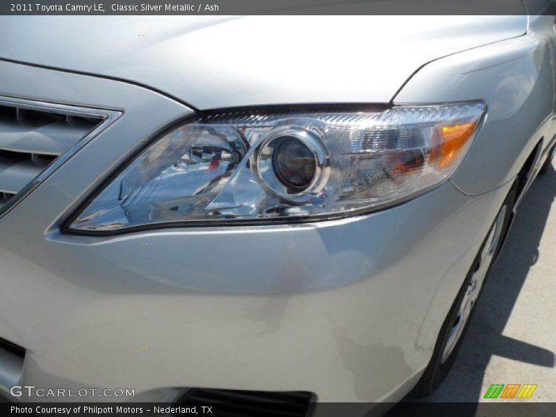 Classic Silver Metallic / Ash 2011 Toyota Camry LE