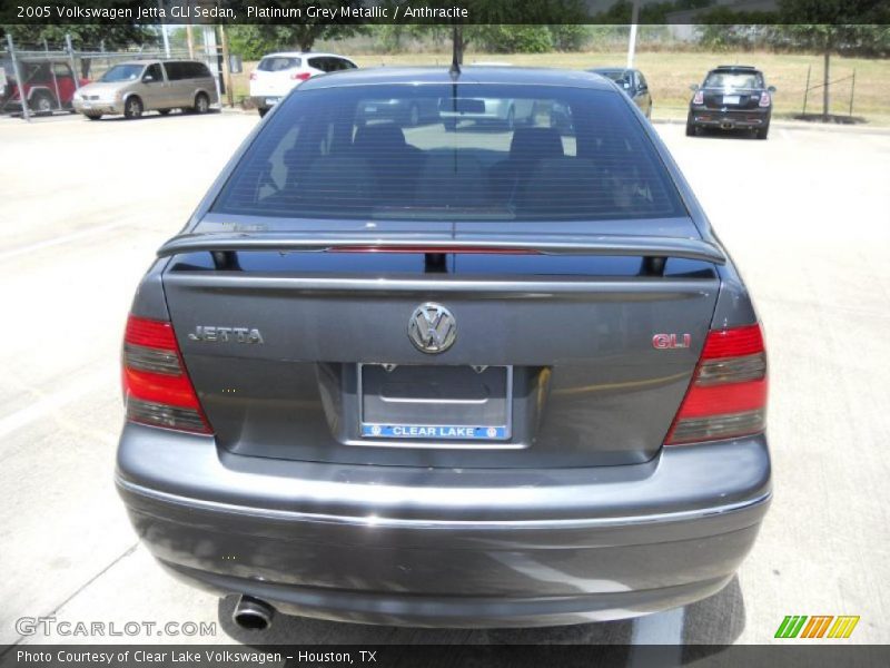 Platinum Grey Metallic / Anthracite 2005 Volkswagen Jetta GLI Sedan