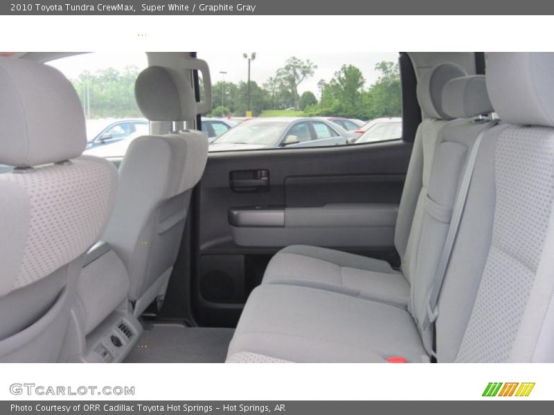 Super White / Graphite Gray 2010 Toyota Tundra CrewMax