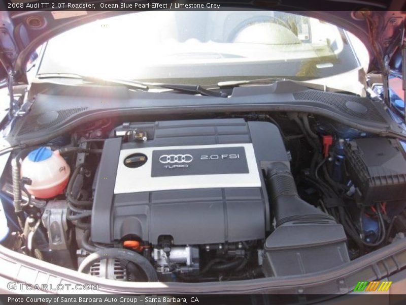 2008 TT 2.0T Roadster Engine - 2.0 Liter FSI Turbocharged DOHC 16-Valve VVT 4 Cylinder