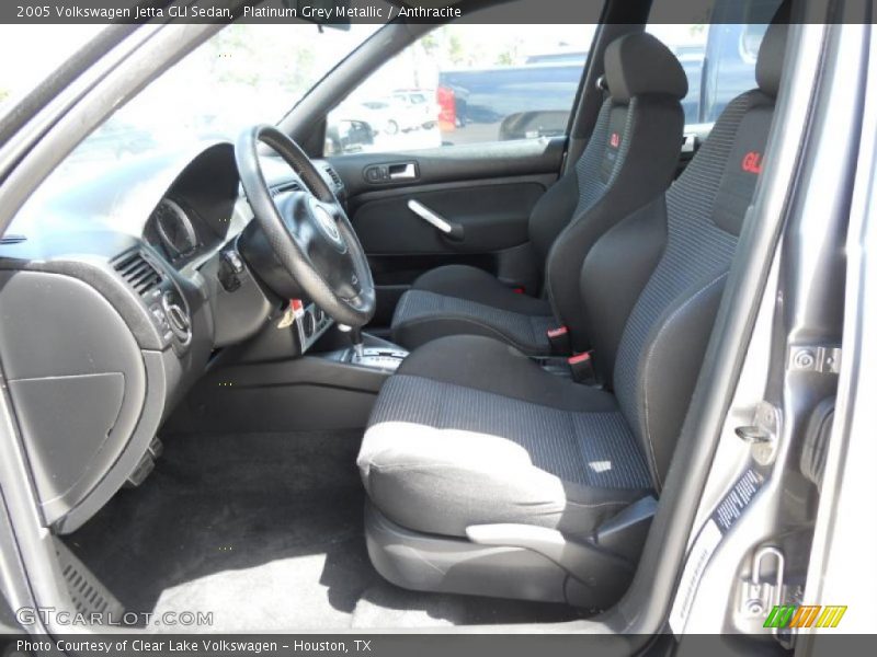  2005 Jetta GLI Sedan Anthracite Interior