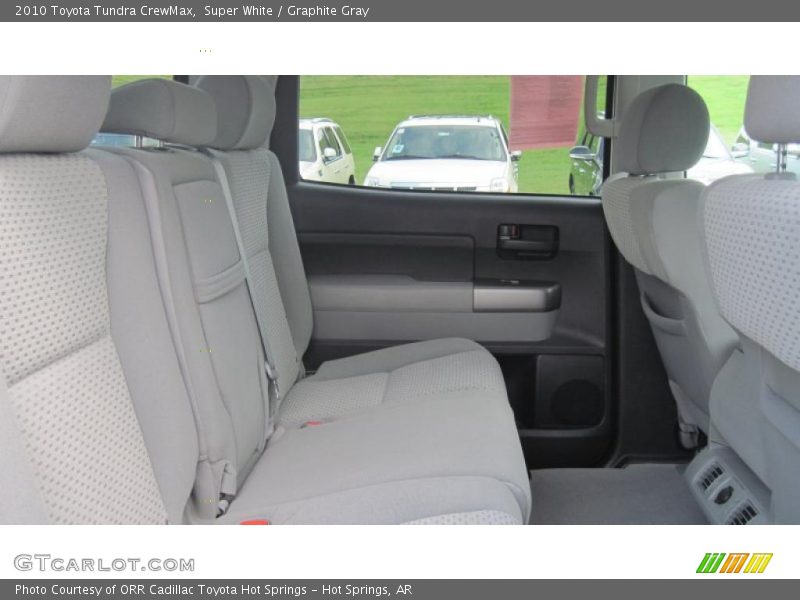 Super White / Graphite Gray 2010 Toyota Tundra CrewMax